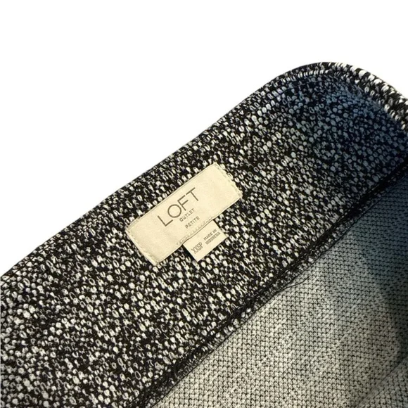 5/$25 LOFT Asymmetrical Gray Skirt - Picture 3 of 5